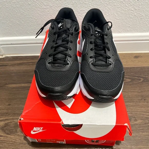 Nike Air Max Womens SC Black & White Size 8 US MODEL CW4554 001 - Picture 4 of 6